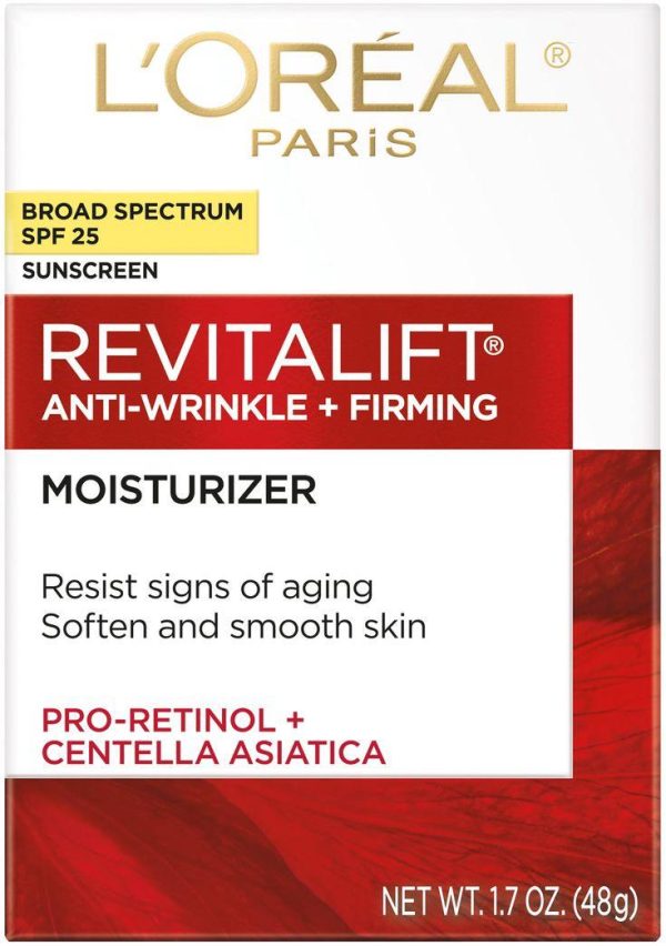 L'Oreal Paris Revitalift Anti-Wrinkle & Firming Moisturizer with SPF-25 - Image 2