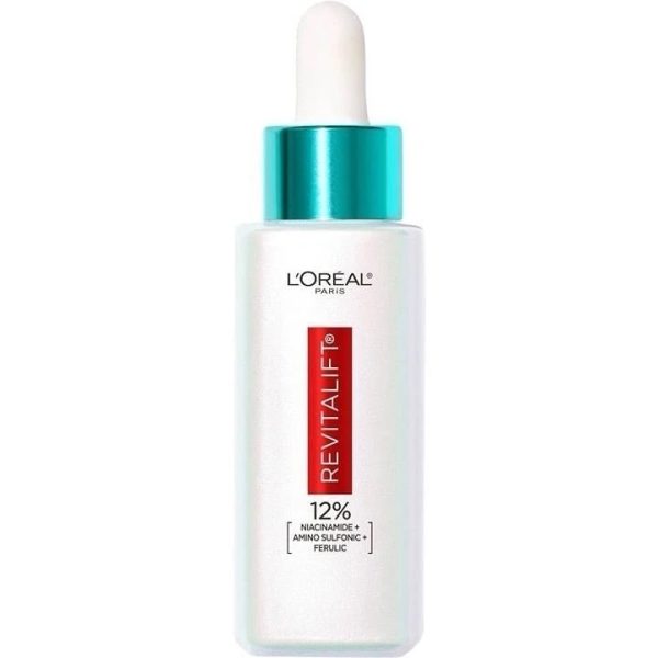 NEW L'Oreal Revitalift Niacinamide Amino Sulfonic and Ferulic Acid Serum 1 fl oz - Image 3