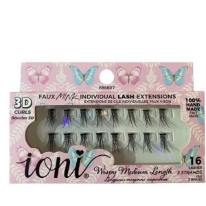 Ioni Lashes Faux Mink 100% handmade