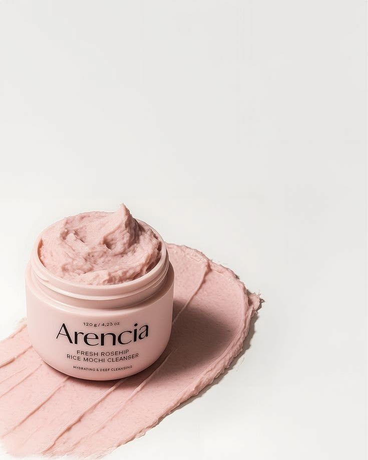 Arencia - Fresh Rosehip Rice Mochi Cleanser - 120g - Image 3